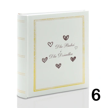 Album dla Babci, Dziadka wsuwany 200 zdjęć 10x15, personalizowany różne wzory